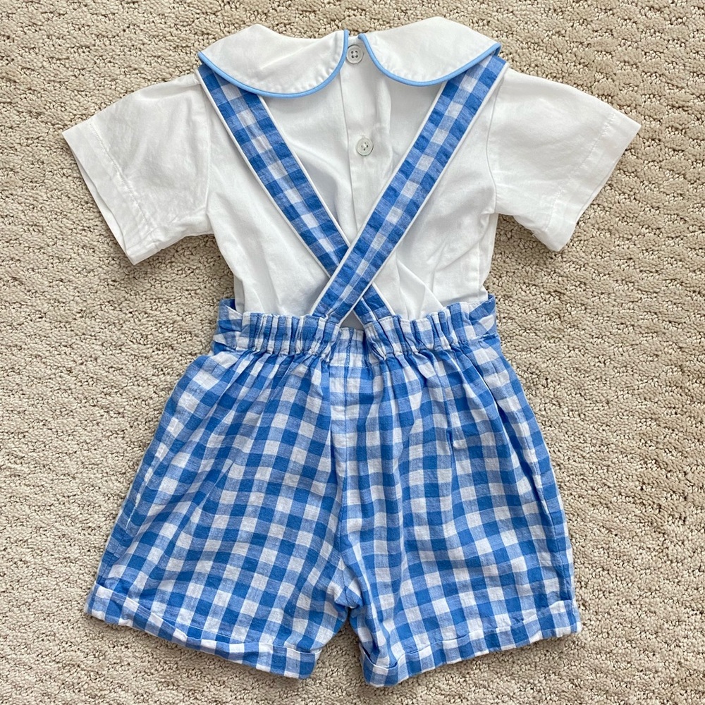 Rachel Riley Heritage Collection Dungaree Set - 6M - Picture 5 of 5
